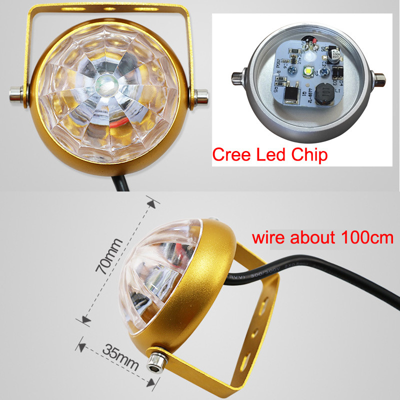 ไฟ LED หลายสีสำหรับติดตั้งใต้ท - Sos Light Strobe บทวิจารณ์และราคา