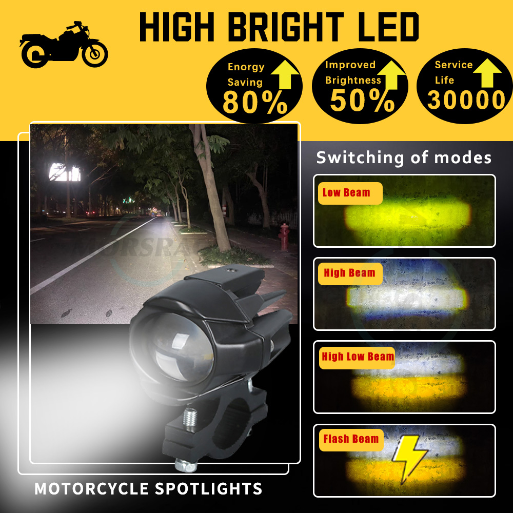 เสริม LED ไฟหน้าสําหรับรถจักรย - Sos Light Strobe บทวิจารณ์และราคา