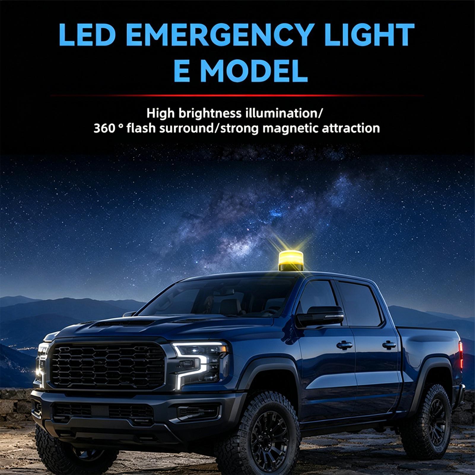 ไฟ LED สัญญาณเตือนแบบกระพริบสี - Sos Light Strobe บทวิจารณ์และราคา