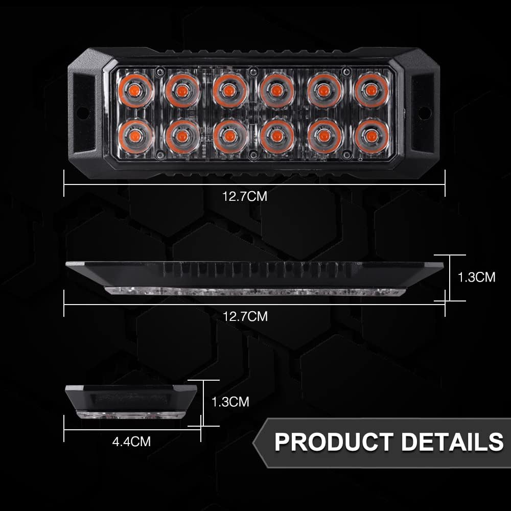 New12-LED กระพริบ Strobe สําหร - Sos Light Strobe บทวิจารณ์และราคา