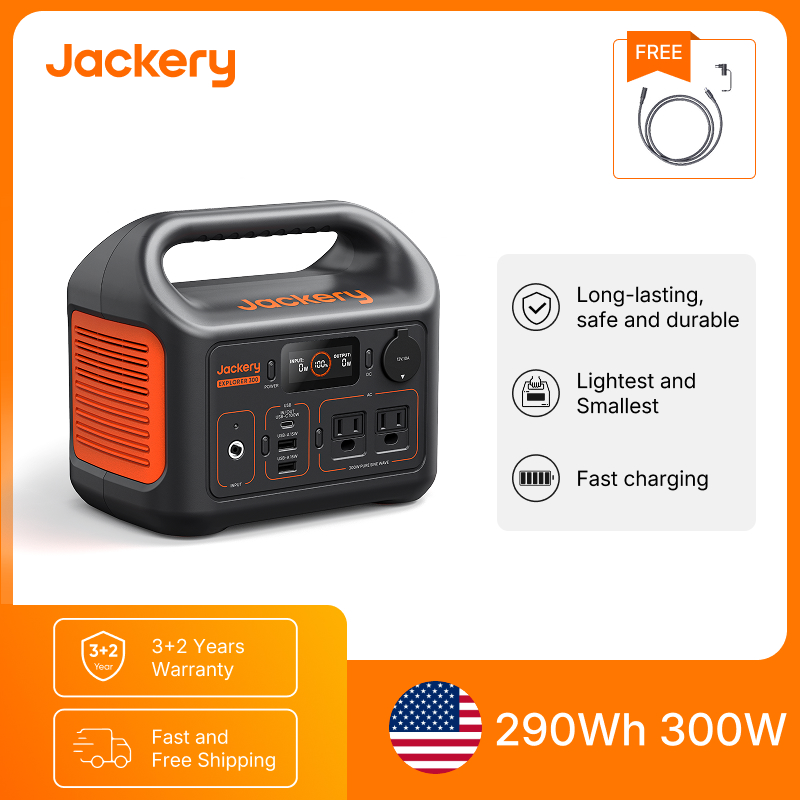 สถานีไฟฟ้าพกพา Jackery Explore - Solar Emergency Charger บทวิจารณ์และราคา