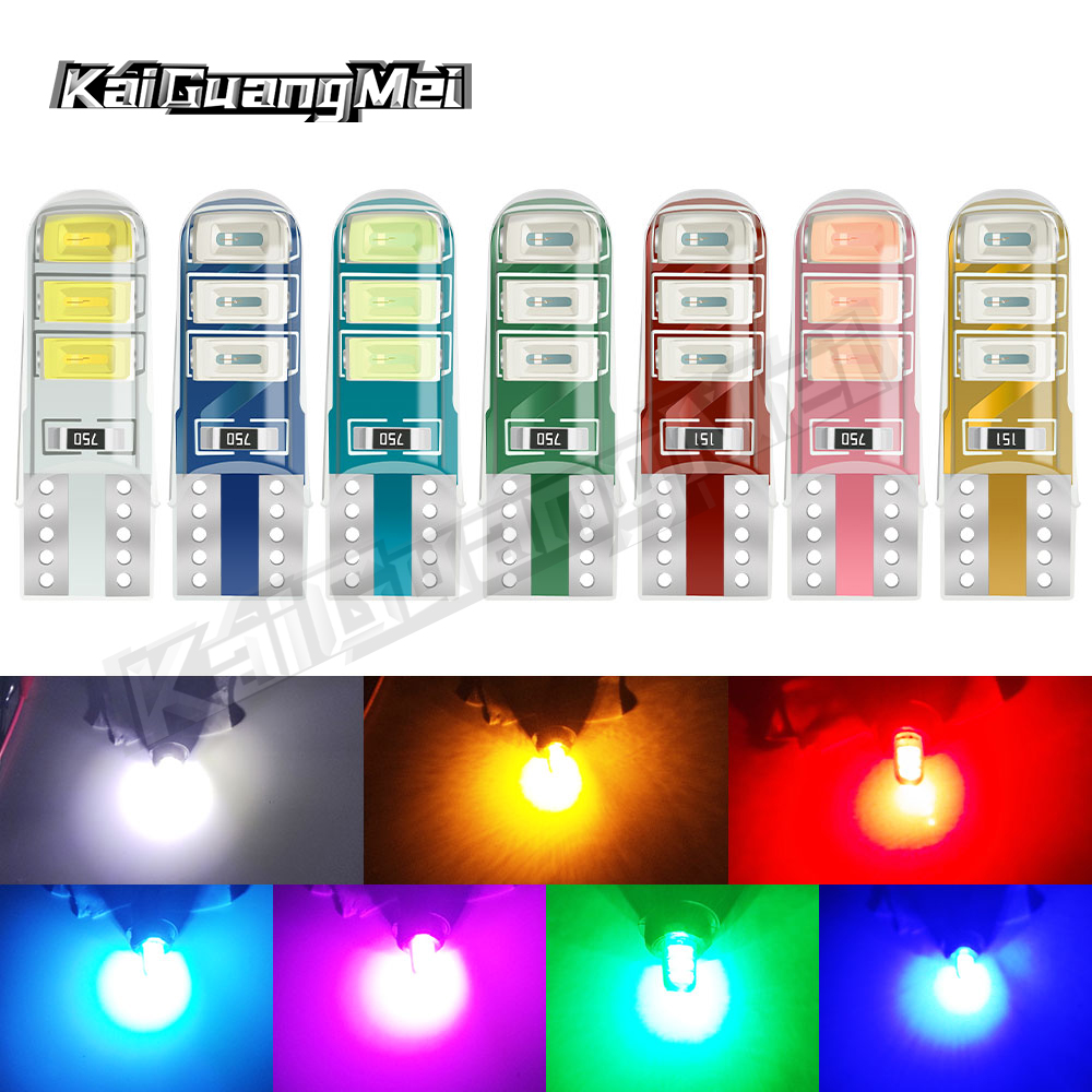 2/10PCS T10 W5W ไฟ LED CANbus  - Sos Light Strobe บทวิจารณ์และราคา