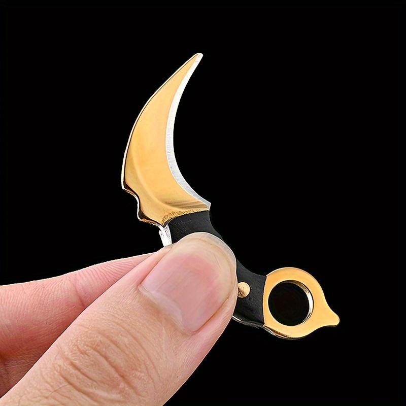 มีดมินิพวงกุญแจมีดพกพากลางแจ้ง - Bushcraft Knife Fixed บทวิจารณ์และราคา