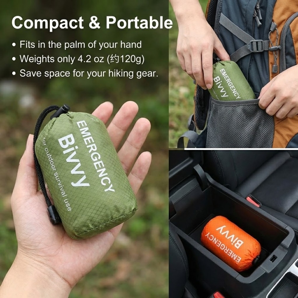 ชุดถุงนอนฉุกเฉิน 3 ชิ้นพร้อมสา - Emergency Whistle Loud บทวิจารณ์และราคา