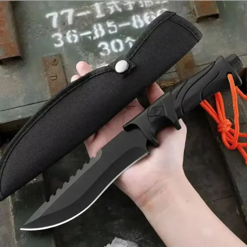 มีดตรงความแข็งสูงสำหรับใช้งานก - Bushcraft Knife Fixed บทวิจารณ์และราคา