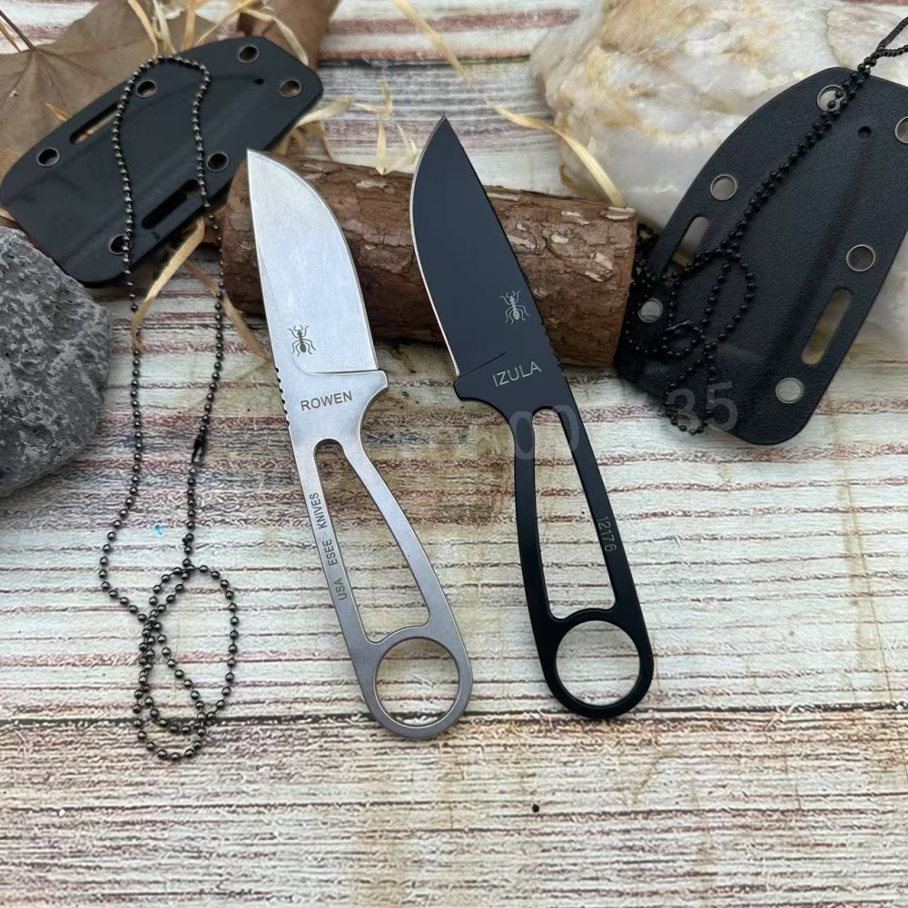 มีดตรง IZULA ความแข็งแรงสูง เห - Bushcraft Knife Fixed บทวิจารณ์และราคา