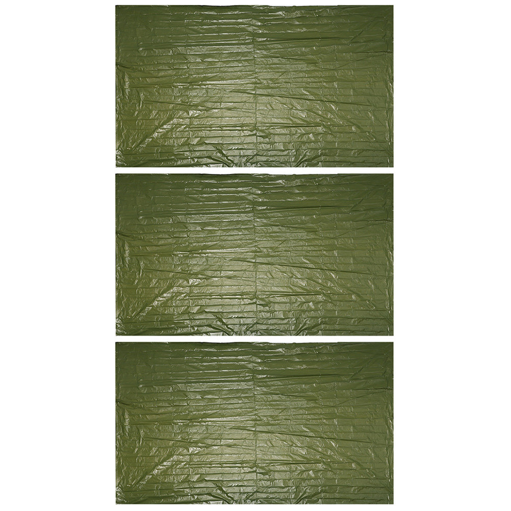 ผ้าห่มฉุกเฉินกลางแจ้ง 3 ชิ้น ก - Survival Blanket Reflective บทวิจารณ์และราคา