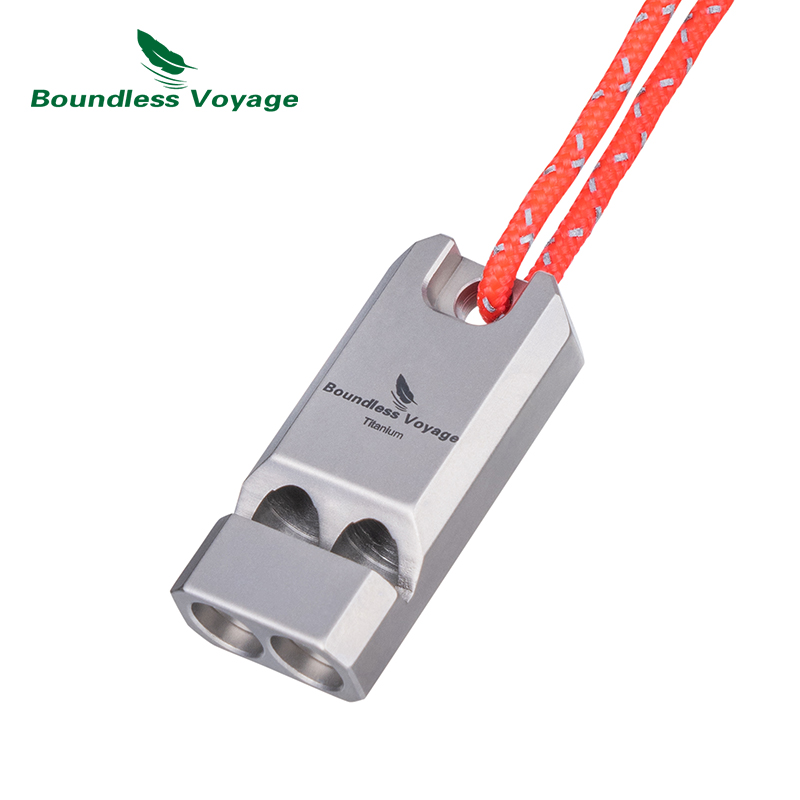 นกหวีดฉุกเฉินไทเทเนียมน้ำหนักเ - Emergency Whistle Loud บทวิจารณ์และราคา